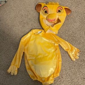 Disney lion king Simba baby costume